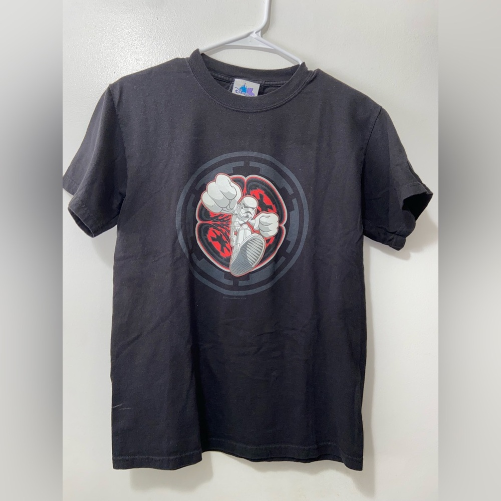 Star Wars Stormtrooper Vintage Disneyland Resort T-Shirt Kids Medium Anime Style